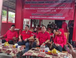 Andika Perkasa-Hendrar Prihadi Hadiri Rakercabsus di Rembang