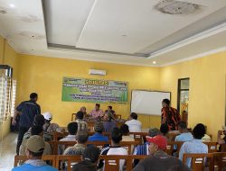 Dinas Pertanian dan Pemuda Pancasila Rembang Gelar Sosialisasi Penanggulangan PMK di Sulang