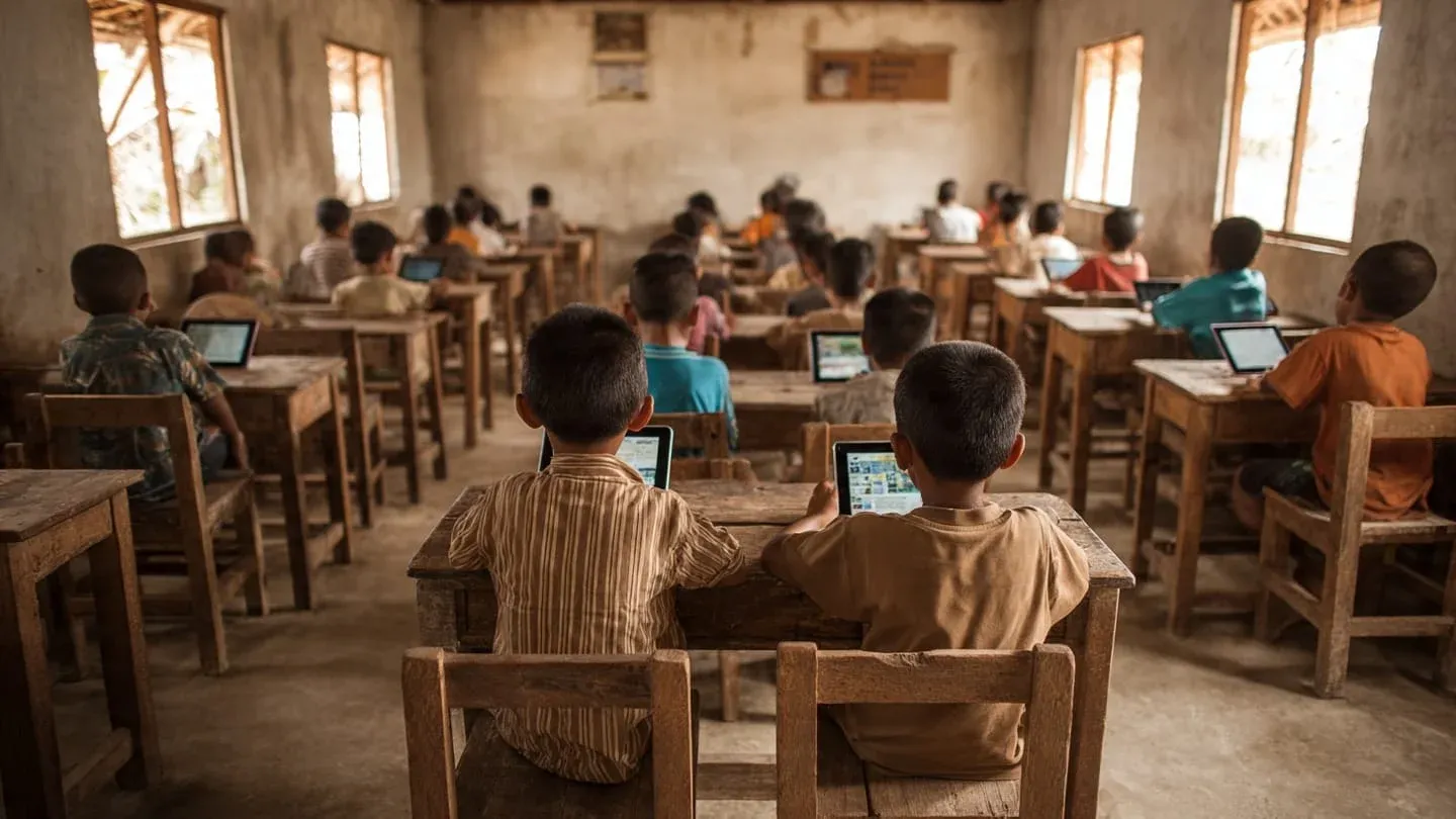 Bantuan Tablet Edukasi untuk Sekolah Tanpa Internet di Banyumas