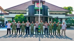 Kapolrestabes Semarang Perkuat Sinergi dengan Kodim 0733 untuk Meningkatkan Kamtibmas