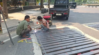 Penanganan Grill Jalan Pahlawan di Semarang Selesai Lebih Awal