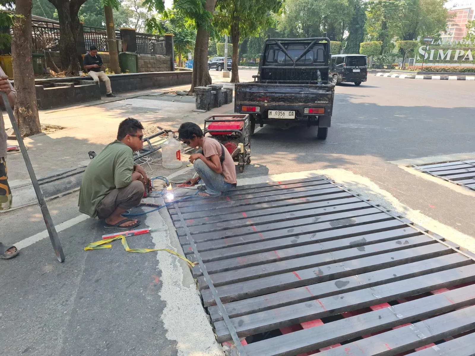 Penanganan Grill Jalan Pahlawan di Semarang Selesai Lebih Awal