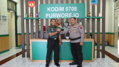 Polres Purworejo dan Kodim 0708 Tingkatkan Sinergi untuk Jaga Keutuhan NKRI