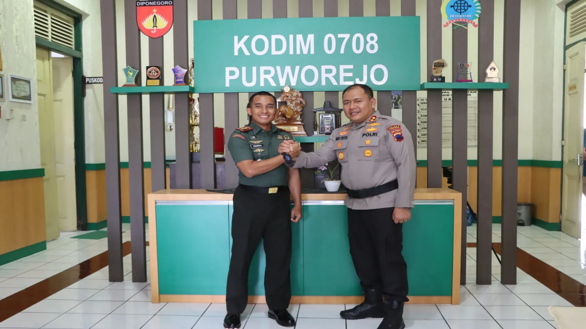 Polres Purworejo dan Kodim 0708 Tingkatkan Sinergi untuk Jaga Keutuhan NKRI
