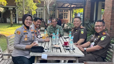 Polres Semarang Perkuat Soliditas dengan TNI dan Kejaksaan untuk Jaga Kamtibmas