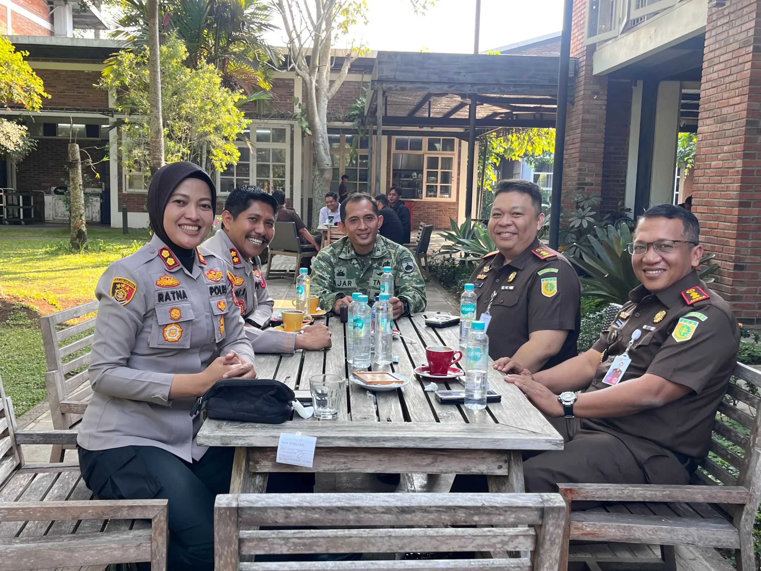 Polres Semarang Perkuat Soliditas dengan TNI dan Kejaksaan untuk Jaga Kamtibmas